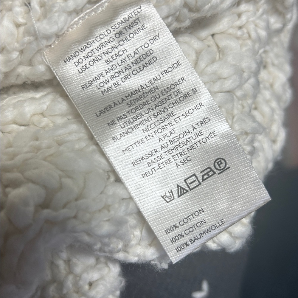 Free People Off-White Chunky Knit Sweater - Picture 7 of 9